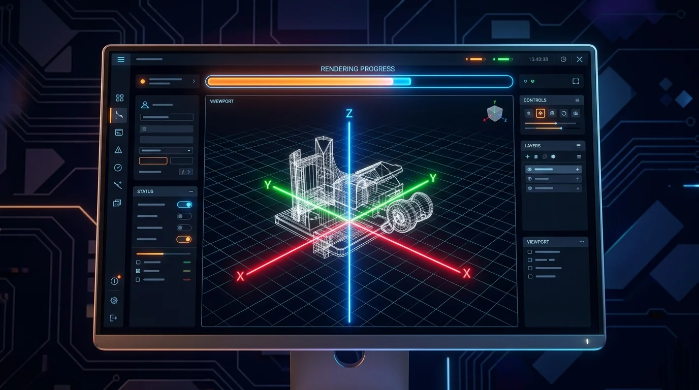 Modelowanie trójwymiarowej siatki geometrycznej w programie 3D